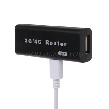 Mini Portátil de 3G/4G, WiFi Hotspot Wlan AP Cliente 150Mbps USB Wireless Router nuevo Envío de la Gota