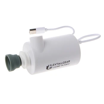 Impermeable Mini Luz de la Bomba de Aire de Carga USB para Hinchables Rápida de Inflar Desinflar B85C