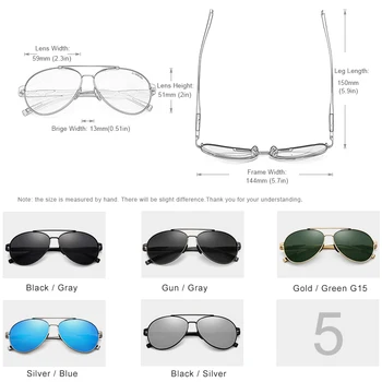 3PCS Combinado Venta KINGSEVEN Diseño de la Marca de Gafas de sol de los Hombres Gris Polarizado Lentes de Espejo Protección UV Oculos De Sol
