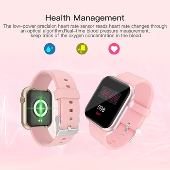 Smart Watch Mujeres Bluetooth Podómetro De La Presión Arterial Monitor De Ritmo Cardíaco Deporte De Fitness Tracker Que Los Hombres Llaman Recordatorio SmartWatch 2020