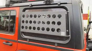 La ventana lateral de la armadura de un par JL1186 para jeep JL wrangler 2018+ de la Aleación de Aluminio lantsun