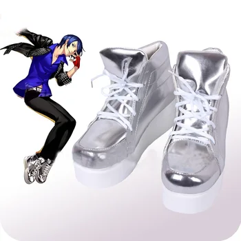 Persona 5: El Baile De La Estrella De La Noche Yusuke Kitagawa Cosplay Zapatos Botas De Adulto Halloween La Fiesta De Carnaval Traje De Cosplay Accesorios