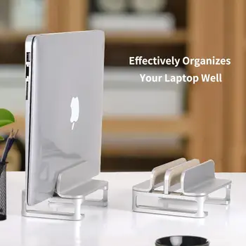 De aluminio Portátil de la tableta y soporte vertical para el MacBook Air/Pro 16 13 15, el iPad Pro De 12,9, Chromebook y de 11 a 17 pulgadas Portátil
