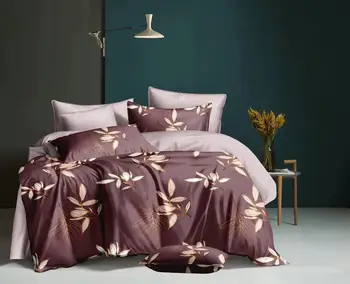 Consolador, ropa de cama conjuntos de flor cubierta de edredón conjunto de reina cama king size conjunto y fundas de almohada OI55#