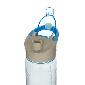 550 ml Portátil Deporte Botella de Agua de Plástico al aire libre de Mi Botella de Bebida de Mango de Plástico Transparente Botella de Agua