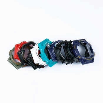 Ver los accesorios hebilla adecuado para Casio correa de resina caso de los hombres reloj con AQ-S810W AQS810WC de los deportes de la prenda impermeable de la banda de reloj