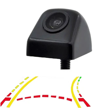 El coche Inteligente Dinámica de la Trayectoria de Movimiento de la Guía de la Línea de Estacionamiento de la Vista Posterior Inversa de Copia de seguridad de las Pistas de Cámara Para Android DVD Monitor