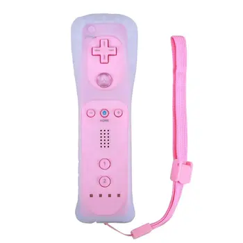 1 Pc Remoto Controlador Gamepad Inalámbrico Con funda de Silicona para el mando de Wii Joystick Sin Motion Plus