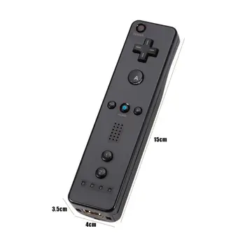 1 Pc Remoto Controlador Gamepad Inalámbrico Con funda de Silicona para el mando de Wii Joystick Sin Motion Plus
