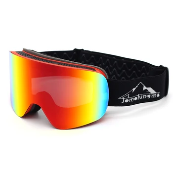 Jomolungma Gafas de Esquí Cilíndricos de Doble Capa de la Lente Anti-Niebla UV400 Protección de las Mujeres de los Hombres de Nieve Esquí Snowboard Gafas TG800