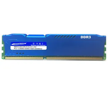 KEMBONA Nuevo LONGDIMM Disipador de Calor de Memoria Ram Para equipo de Sobremesa DDR3 8GB 8GB 1600Mhz 8GB (Kit de 2,2 X 4 gb) PC3-12800 1600