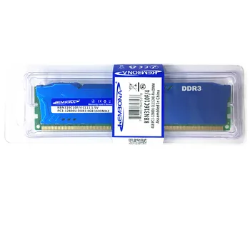 KEMBONA Nuevo LONGDIMM Disipador de Calor de Memoria Ram Para equipo de Sobremesa DDR3 8GB 8GB 1600Mhz 8GB (Kit de 2,2 X 4 gb) PC3-12800 1600