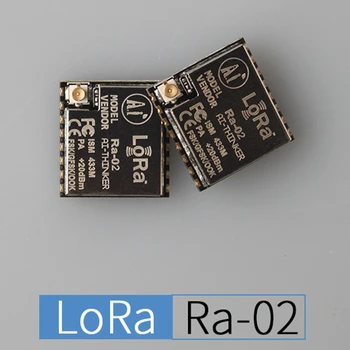 2pcs/lot Ai-Pensador LoRa Módulo SX1278 433M 10KM Ra-02 Inalámbrica Espectro de extensión de la Transmisión Kit de BRICOLAJE Hogar Inteligente MeterReading