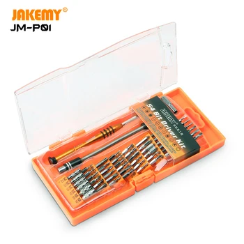 JAKEMY JM-P01 74 en 1 Profesional de Reparación de Electrónicos kit de herramientas de Precisión Portátil juego de destornilladores para Electrónica de Reparación de BRICOLAJE
