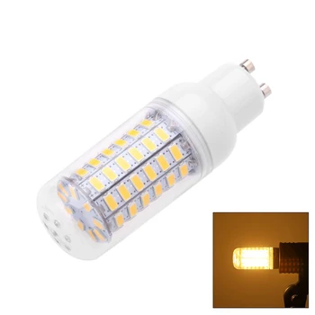 GU10 10W 5730 SMD 69 LED bombillas de Luz LED de Maíz de la Lámpara LED de Ahorro de Energía de 360 grados de 200-240V Blanco Cálido