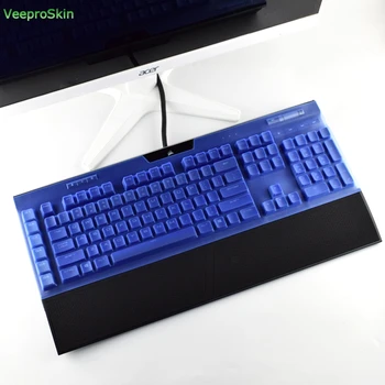 Protector de silicona Para CORSAIR K95 RGB de PLATINO por Cable de Juegos Mecánicos teclado de la cubierta de piel de cine de escritorio de office anti cubierta de polvo
