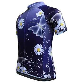 2020 Mujeres Jersey de Ciclismo en Bicicleta de la parte Superior de la Camisa de Verano de Manga Corta Ciclismo de MTB de Ropa Ropa Maillot de Ciclismo de Carreras de Bicicletas Ropa