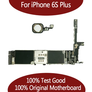 16 GB / 64 GB / 128 GB Para el iPhone 6S Plus Placa base Original, Desbloqueado de la Placa base sin Tocar Función de IDENTIFICACIÓN de buena calidad