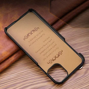 Genuino Cuero de nuevo caso para el iPhone 12 11 Max Pro Xs Max 12mini Ckhb-BD ultraslim 3D piel de Cocodrilo duro de la cubierta de los casos