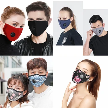 Los Filtros de Carbón activado Meltblown No Tejida de los Filtros de Tela reutilizables, unisex máscara facial (Entrar en la tienda para recibir un cupón $20)