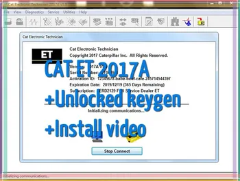 Para Red Cat ET 2017A Software de Diagnóstico con Desbloquear KeyGen puede Instalar en varios Equipos