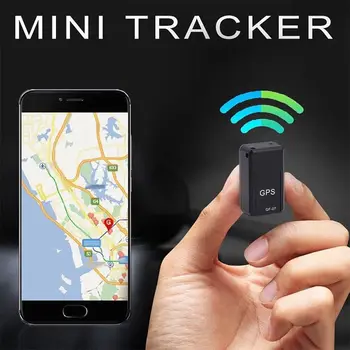 GPRS Mini Niños Mayores de Seguimiento Localizador de GF07 GSM Coche Localizador GPS Tracker Anti-pérdida de la Grabación de Seguimiento de Control de Voz Puede Recor