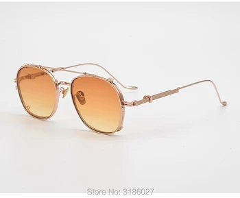 2021 SUAVE de la Marca DIPLO - LOBO SOLITARIO Rectángulo en el clip de Gafas de sol de las Mujeres de los Hombres UV400 Sol de Vidrio Sin marco Gradiente de Gafas de monstruo