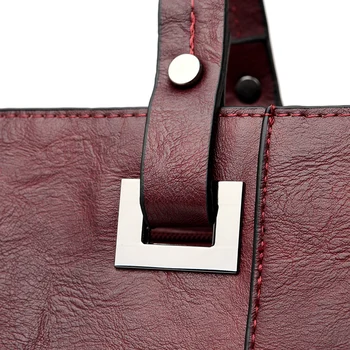 Nueva marca de alta calidad de cuero de la pu suave bolsillo grande casual bolso de las mujeres del bolso de hombro bolsa bolso de gran capacidad