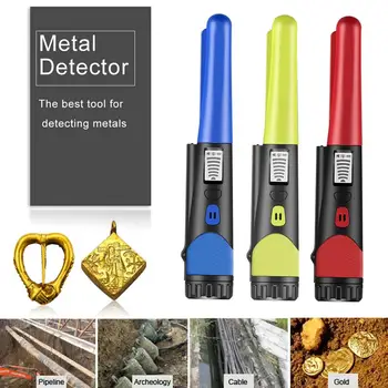 Nuevo Efectiva De Metales De Mano Del Probador De Mano Del Detector De Metales De Posicionamiento De La Varilla Detector De