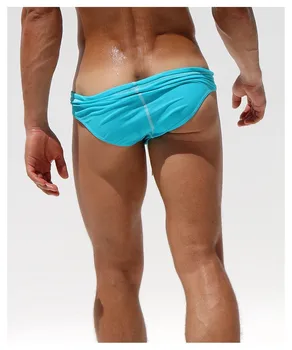 Hombres Sexy Escritos de Natación trajes de baño de Playa de Verano pantalones Cortos de los Hombres Bajo la Cintura Maillot Homme Bain Sunga Masculina Traje Da Bagno Uomo