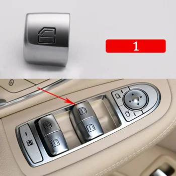 Interior del coche de la Ventana de Vidrio de la torre interruptor de botón para Mercedes Benz clase C W205 C180 C200 C260 C300 C63 W204