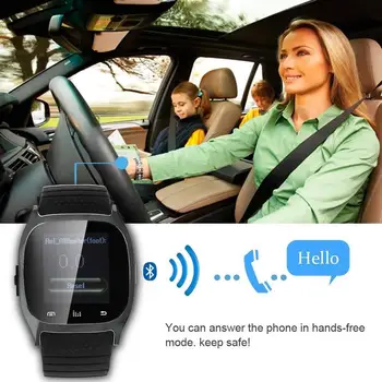 EastVita Smartwatch Impermeable M26 Reloj Inteligente De Samsung Monitor de Ritmo Cardíaco Reproductor de Música Podómetro Para Android Teléfono Inteligente r57