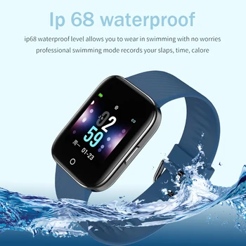2019 Nuevo Color OLED de reloj inteligente de los hombres de las mujeres Para el iPhone de la frecuencia Cardíaca presión arterial fitness tracker IP68 impermeable deporte smartwatch