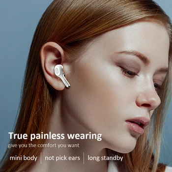 La moda T9S TWS Bluetooth Auricular Inalámbrico Magnético de Sonido Estéreo En la oreja los Auriculares de Alimentación Led de Visualización de Llamada Hd Auriculares Auriculares