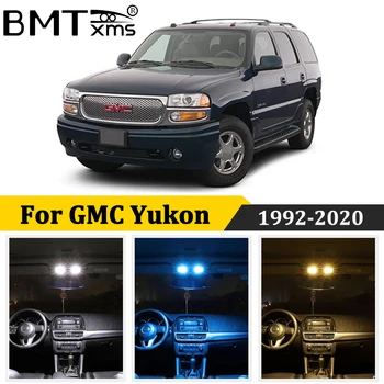 BMTxms Canbus del Coche LED Interior de Mapa de Domo de Luz Para GMC Yukon GMT400 GMT800 GMT900 XL Híbrido 1992-2020 Accesorios de Automóviles