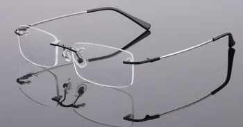 Eyesilove ultra-luz sin la miopía gafas de metal Miopía Gafas de mujeres hombres Miopía gafas de lentes de -0.50 a -8.00