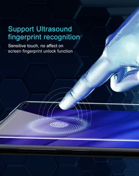 3D de Cristal Templado Para Samsung S10 S10 Plus Anti deslumbramiento de Hidrogel de templar el vidrio de la Pantalla de Protección de la Privacidad para Samsung S10 Más