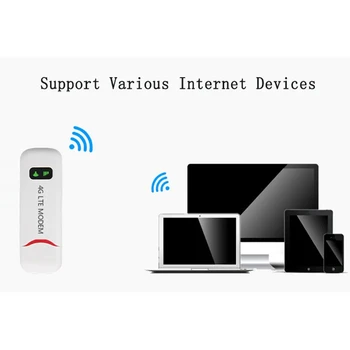 4G Hotspot Portátil Mini Router Wifi y Modem Usb de 100 mbps Lte Fdd Con Ranura de la Tarjeta Sim