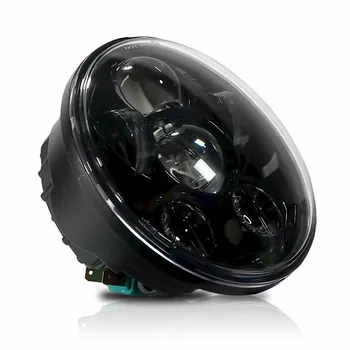 LED 5.75 5 3/4 de la Motocicleta de la Luz del Proyector de la Bombilla del Faro Healamp 12V DC PUNTO E9 para el motor de la motocicleta