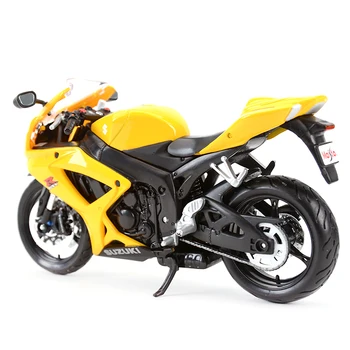 Maisto 1:12 Suzuki GSX-R600 Fundición de Vehículos Coleccionables Hobbies Modelo de Moto de Juguetes