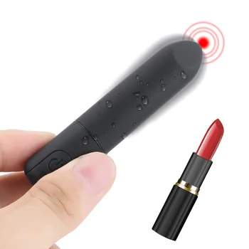 VATINE Estimulador de Clítoris Mini lápiz de labios Vibradores Anal Consolador Vibrador Juguetes Sexuales para Mujeres G-spot Massager Bala vibradora