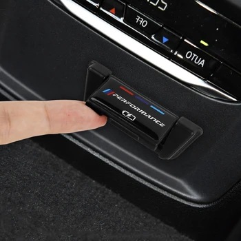 Trasera del Auto Puerto de Carga USB de Protección de la Cubierta de la Moldura de Plástico Para BMW G20 G30 X3 G01 X1 F48 X2 F39 G32 2020 Interior del Coche Accesorios