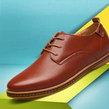 Gran Tamaño de la Nueva Llegada de División de Cuero de los Hombres Zapatos Casuales de Moda de Calidad Superior de Conducción Mocasines Deslizarse Sobre Mocasines de Hombres Zapatos Planos nueva