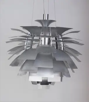 Piña Mil Hojas Colgante Lámparas de la Sala de estar Restaurante Luces de estilo Sencillo y Moderno Dormitorio de la lámpara. E27, Diámetro:38 cm/48 cm.