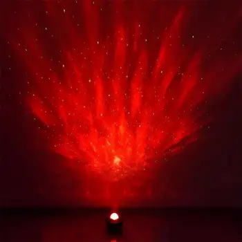 Multi Color USB LED Proyector Galaxy Estrellado de la Lámpara Estrella de Cielo Proyección RGB LLEVÓ Luces de la Etapa Para la Navidad la fiesta de la Boda luces