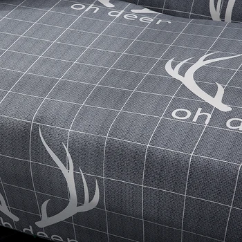 Impreso fundas de sofá de spandex para el sofá de la sala cubierta de sofá de la esquina de la cubierta chase larga cubierta de material elástico