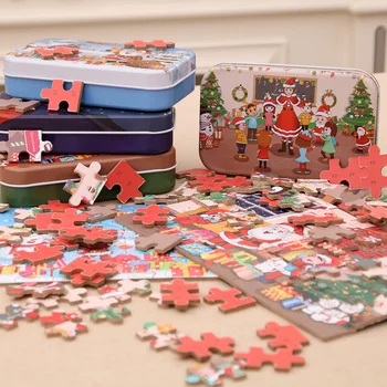 La Navidad De Los Niños De Regalo Puzzle Juguetes Feliz Año Nuevo Feliz Navidad 2020 Juguetes Educativos Para Los Niños Regalo De Navidad Noel Natal Oferta