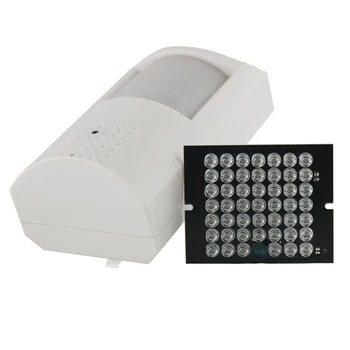 Cámara CCTV AHD 1080p 4MP PIR Tipo Invisible de 940nm IR de Noche Coaxial BNC de la Cámara de Vigilancia de Vídeo de Uso en Interiores