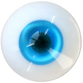 [wamami] 6 mm 8 mm 10 mm 12 mm 14 mm 16 mm 18 mm 20 mm 22 mm 24 mm Azul de los Ojos de Vidrio globo Ocular BJD de Muñecas Dollfie Renacer Hacer Manualidades