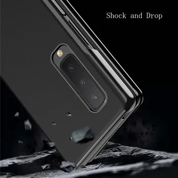 De lujo Espejo de la caja del Teléfono de la Cubierta Para Samsung Galaxy Z Veces 1 5G Caso Galaxy Z Veces 1 W205G Libro de Coque de Protección a prueba de Golpes KS1019